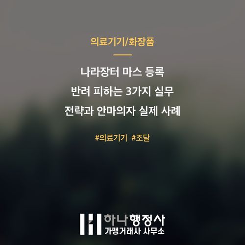 나라장터 마스 등록 반려 피하는 3가지 실무 전략과 안마의자 실제 사례 나라장터 마스 등록 반려 피하는 3가지 실무 전략과 안마의자 실제 사례 - 이미지 1