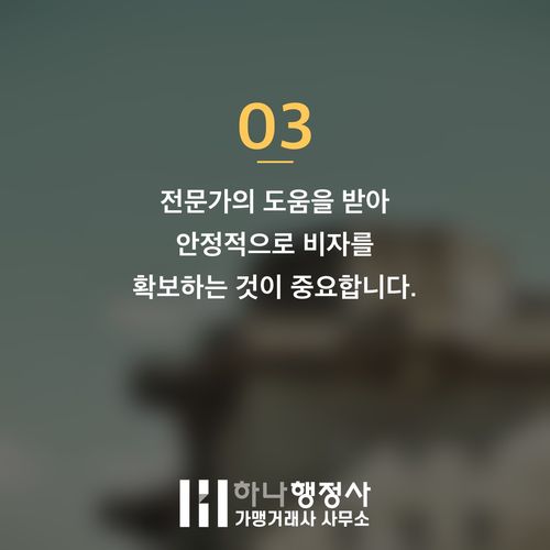 D-8 외국인 투자 비자, 성공적인 한국 사업 진출을 위한 전략적 가이드 - 이미지 4
