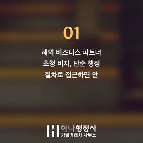 해외 거래처 초청, 비자 승인률을 극대화하는 전략적 준비 가이드 - 이미지 2