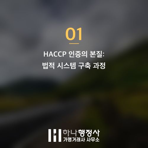 HACCP 인증, 단순 서류 작업을 넘어선 체계적인 식품 안전 시스템 구축 전략 - 이미지 2