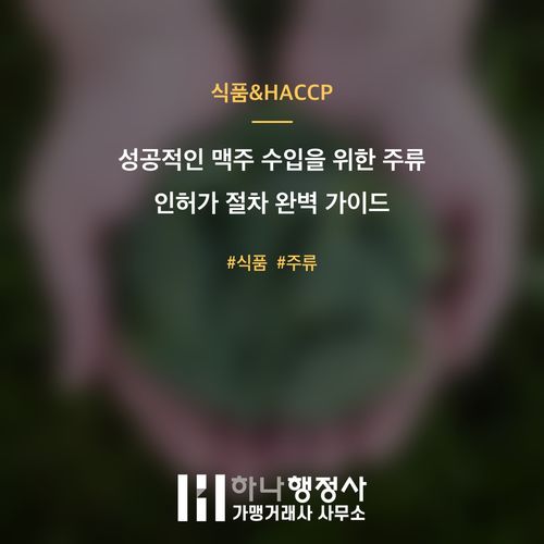 성공적인 맥주 수입을 위한 주류 인허가 절차 완벽 가이드 - 이미지 1
