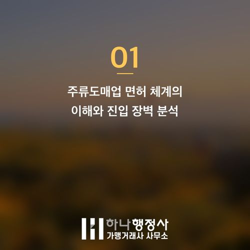 주류도매업 면허 취득, 복잡한 인허가 절차와 시장 진입 장벽 분석 - 이미지 2