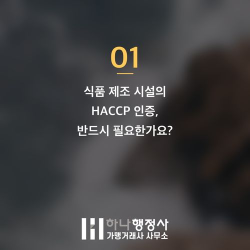 식품제조업 인허가 성공 전략: 불필요한 HACCP 컨설팅 비용 절감 가이드 식품제조업 인허가 성공 전략: 불필요한 HACCP 컨설팅 비용 절감 가이드 - 이미지 2