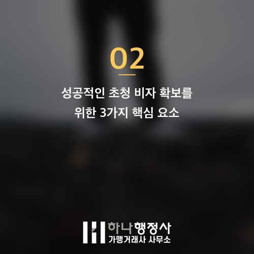 해외 거래처 초청, 비자 승인률을 극대화하는 전략적 준비 가이드 - 이미지 3
