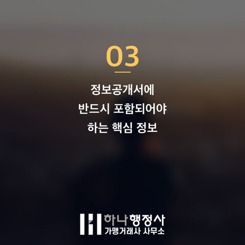 프랜차이즈 사업 성공을 위한 법적 리스크 관리 및 정보공개서 작성 전략 - 이미지 4