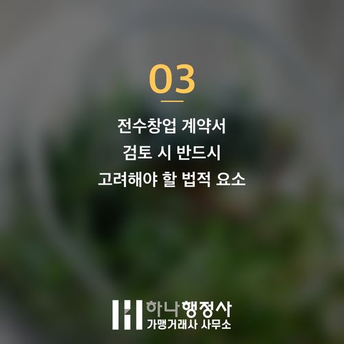 전수 창업 계약 구조 검토: 가맹사업법 리스크를 최소화하는 법적 방안 전수 창업 계약 구조 검토: 가맹사업법 리스크를 최소화하는 법적 방안 - 이미지 4
