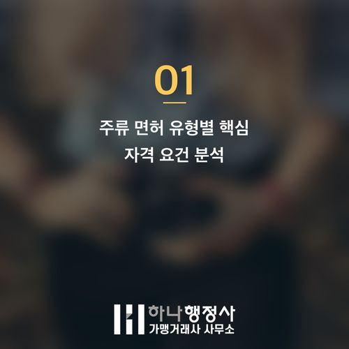 주류 면허, 소규모 주류면허와 전통주 면허의 근본적인 차이점 이해하기 - 이미지 2