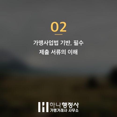 프랜차이즈 사업 성공을 위한 법적 리스크 관리 및 정보공개서 작성 전략 - 이미지 3
